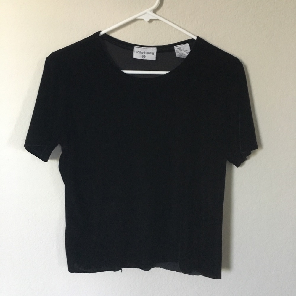 VINTAGE VELVET TOP